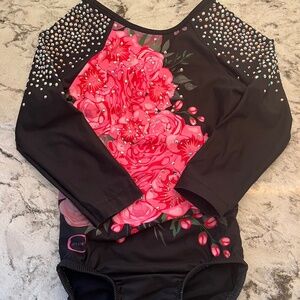 OZone competition gymnastics leotard youth large